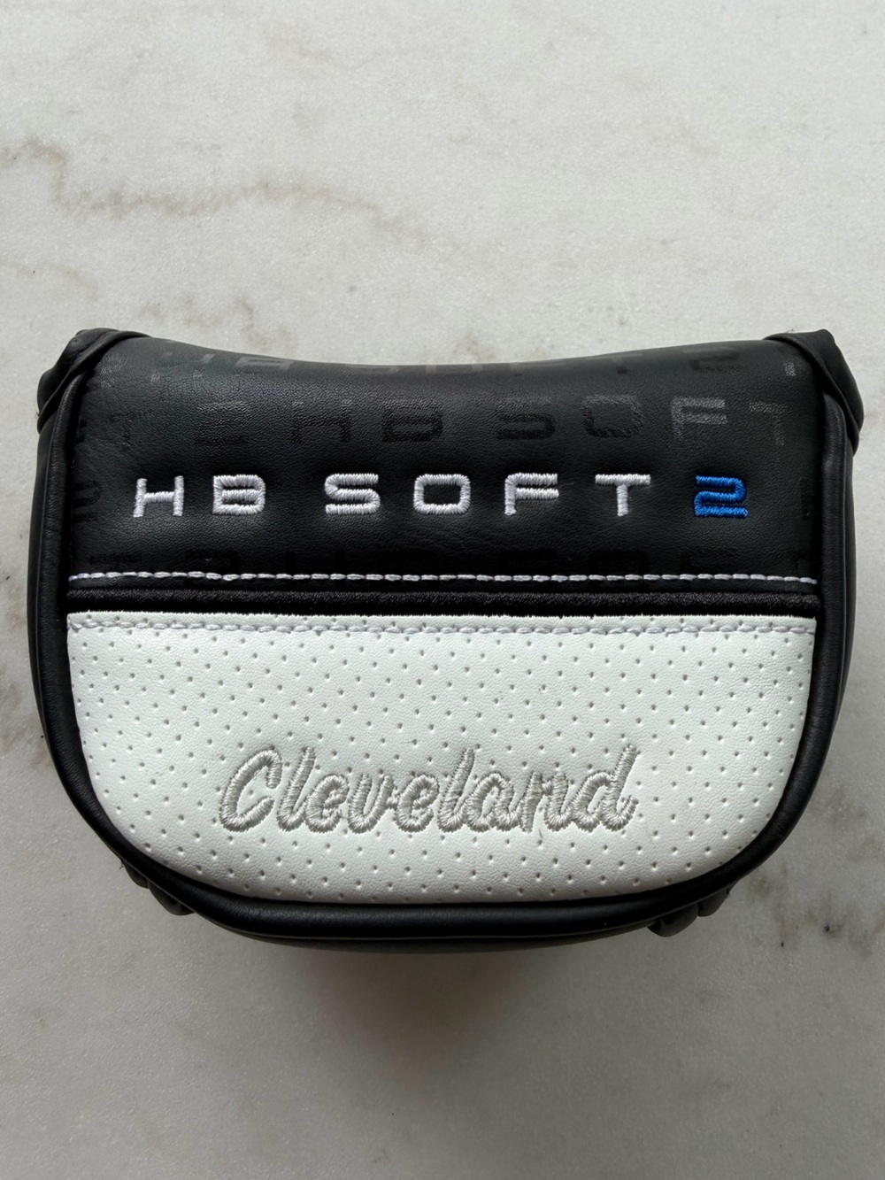 Cleveland HB SOFT 2 Mallet Putter Headcover Black White Golf